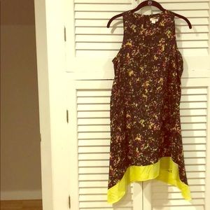 Xhilaration Watercolor Racerback dress